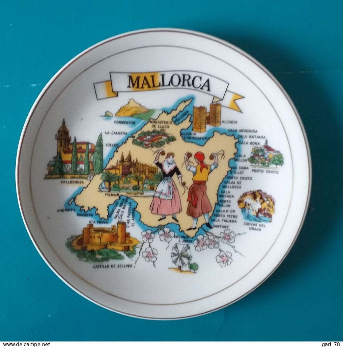 ASSIETTE Decorative Souvenir De MALLORCA - Sonstige & Ohne Zuordnung