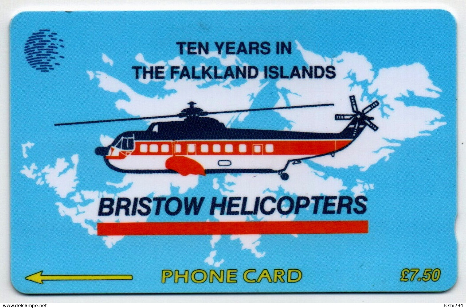 Falkland Islands - Bristol Helicopters - 2CWFA - Falkland Islands