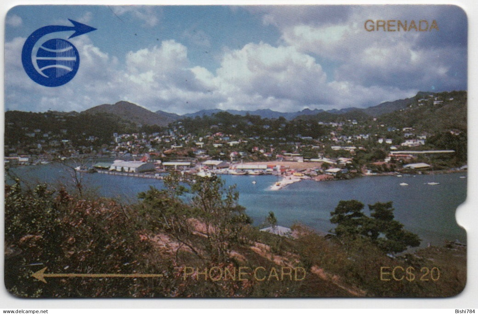 Grenada - View Of St. George’s $20 (Deep Notch) - 1CGRC - Grenada