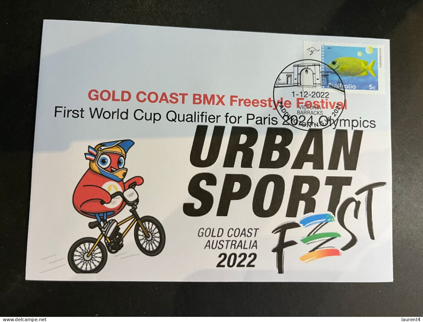 (1 R 42) Paris 2024 Olympics Games - BMX Freestype First World Cup Qualifier In Gold Coast (Australia 2022) - Estate 2024 : Parigi