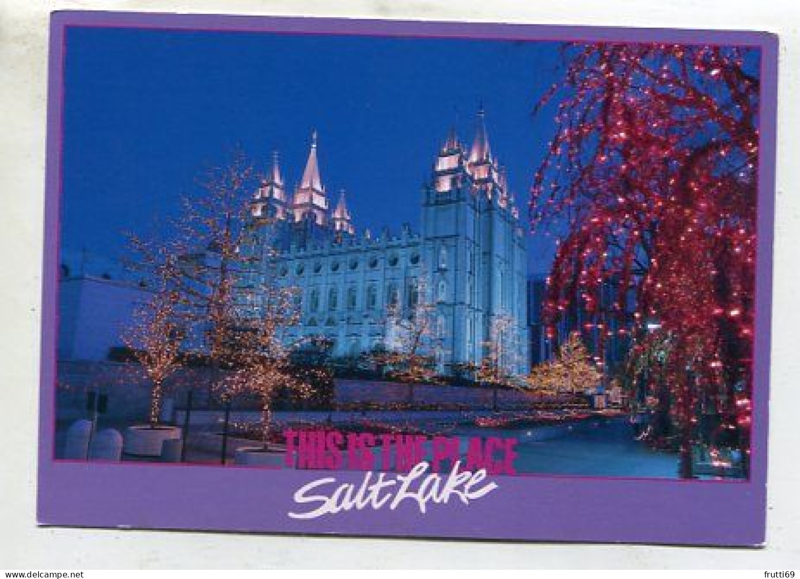 AK 135520 USA - Utah - Salt Lake City - Mormon Temple - Salt Lake City