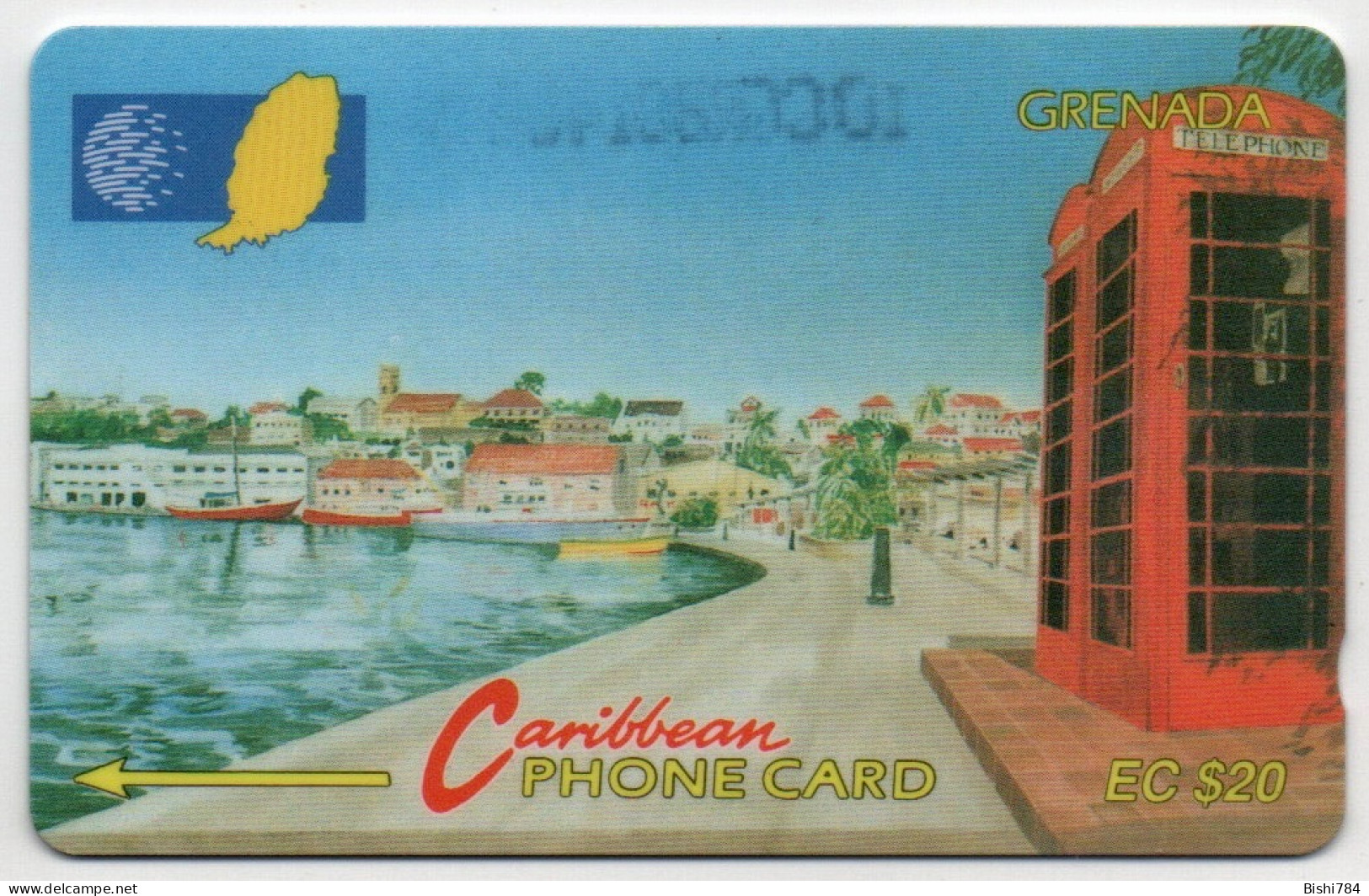 Grenada - Carenage St Georges - 105CGA (with Ø) - Grenada