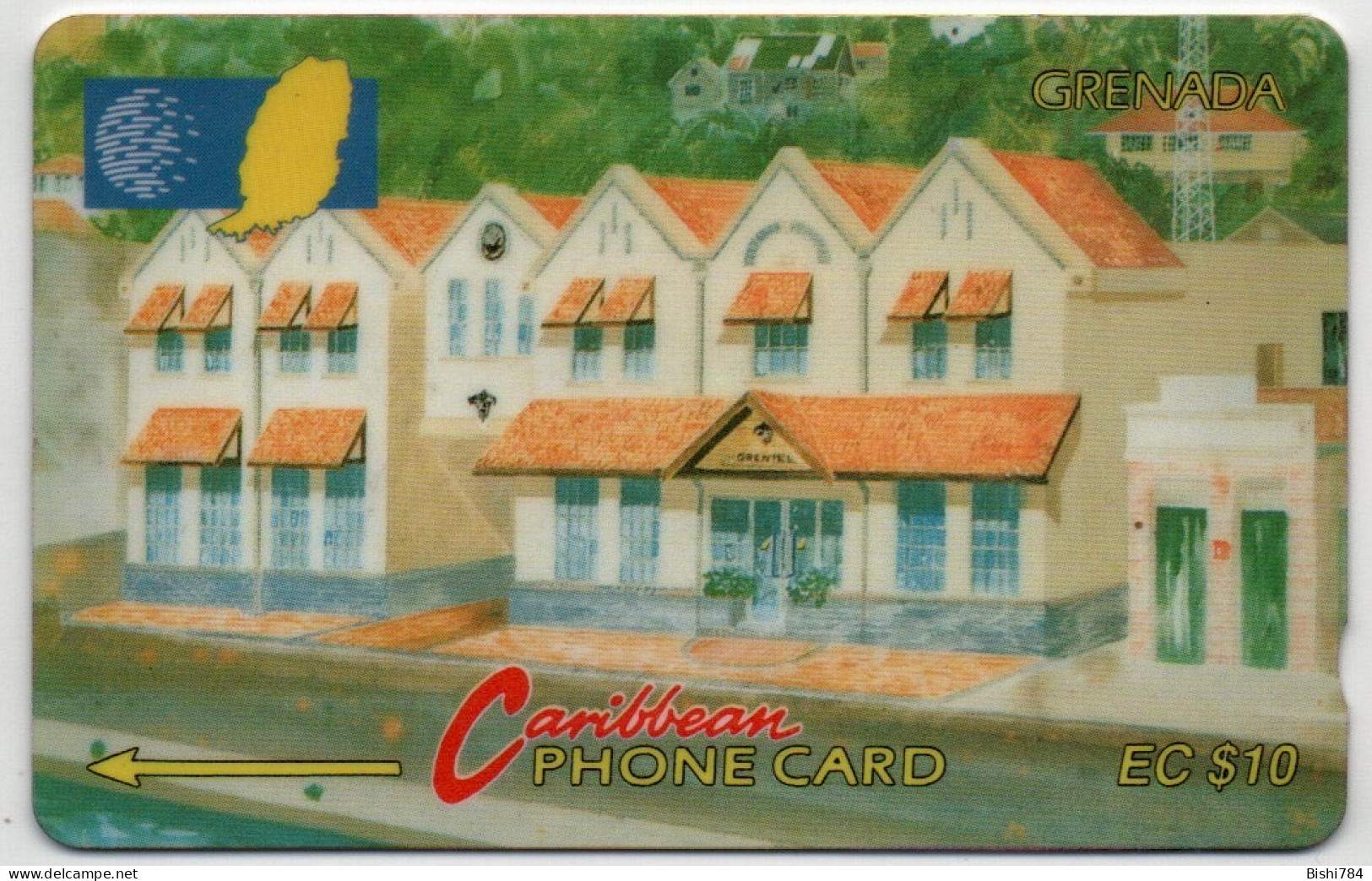 Grenada - Grentel Building - 8CGRA - Grenada