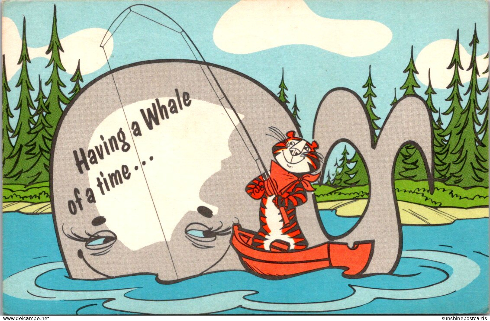 Comics Tony The Tiger Having A Whale Of A Time - Bandes Dessinées