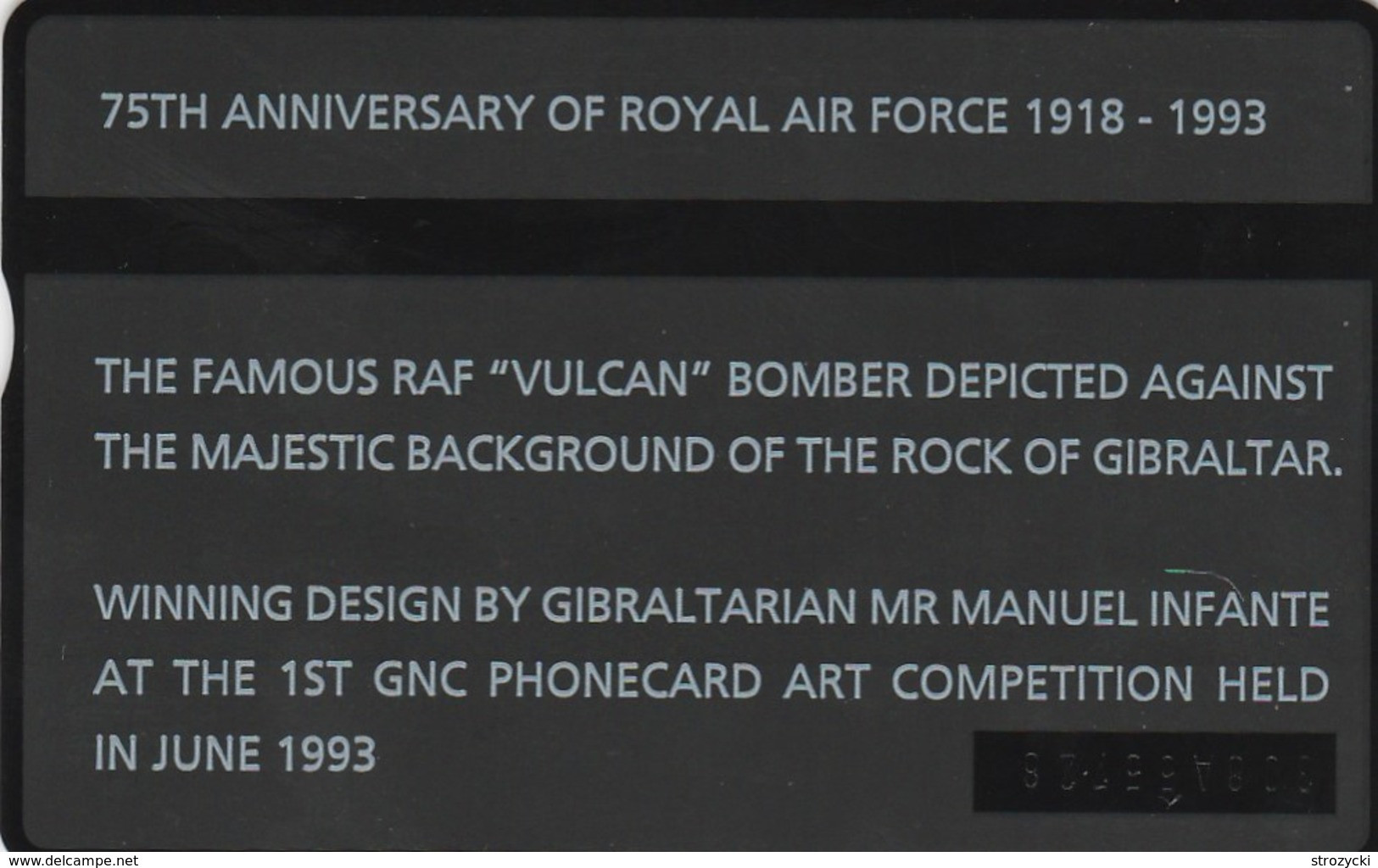 Gibraltar - 75th Anniversary Of The RAF Collectors Ed. - Gibilterra