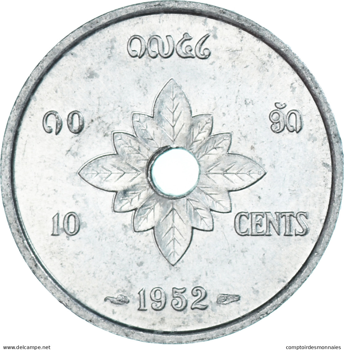 Monnaie, Laos, 10 Cents, 1952 - Laos