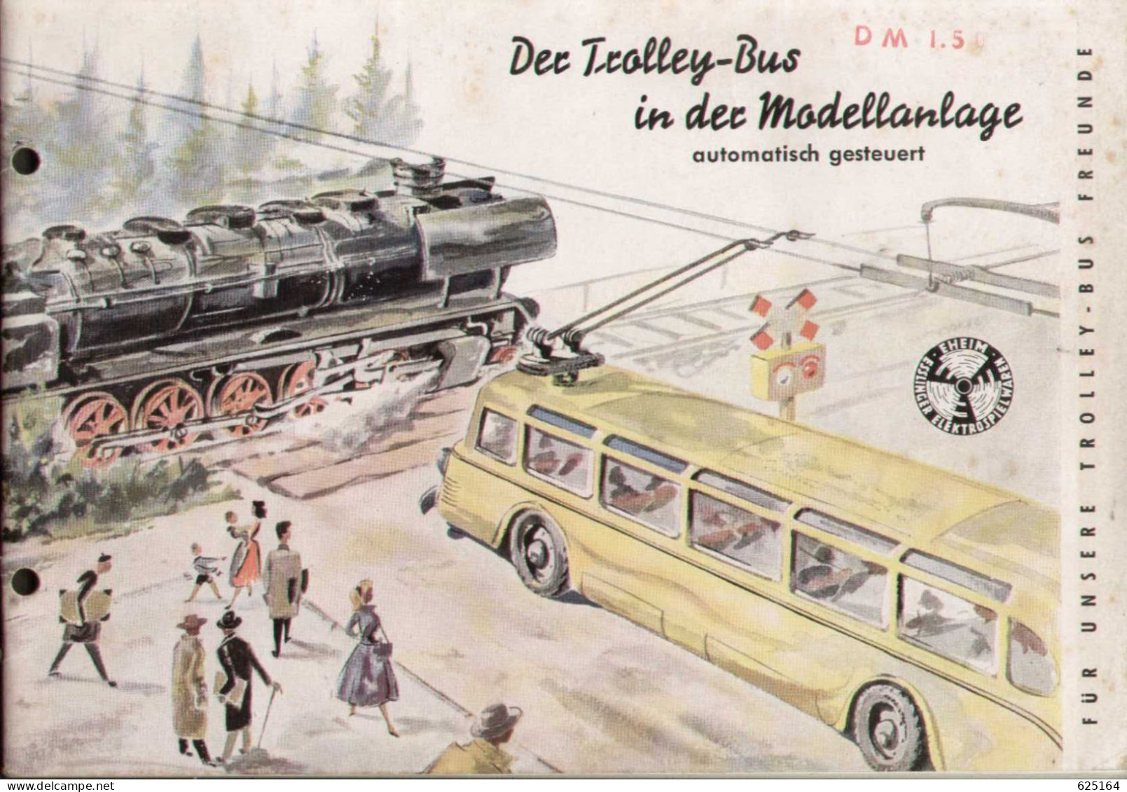 Catalogue EHEIM 1956 Der Trolley-Bus In Der Modellanlage 2 - HO 1:87 - Duits