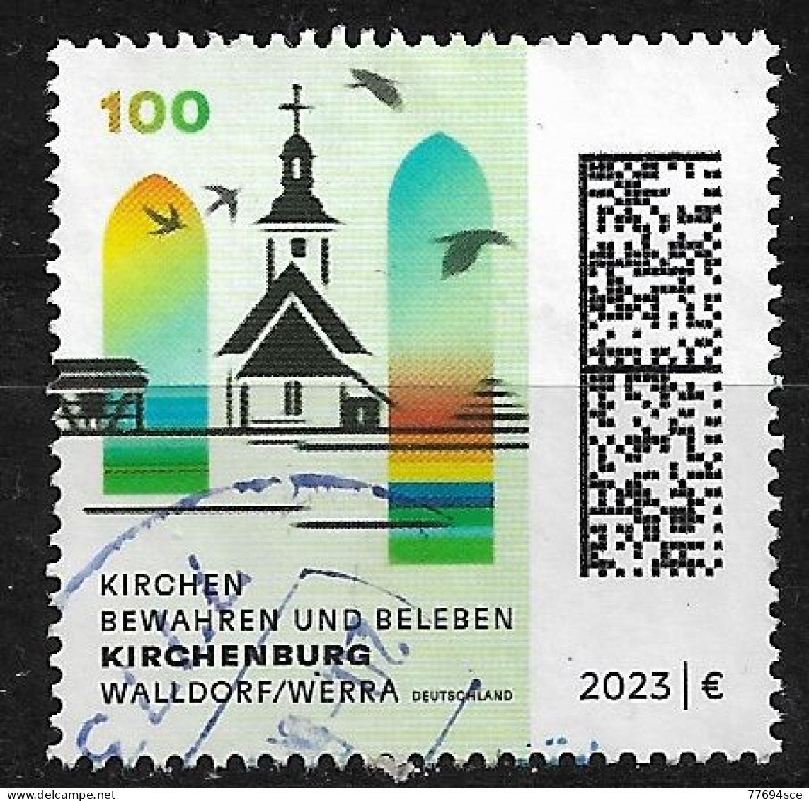 2023  Kirchen Bewahren Und Beleben - Used Stamps