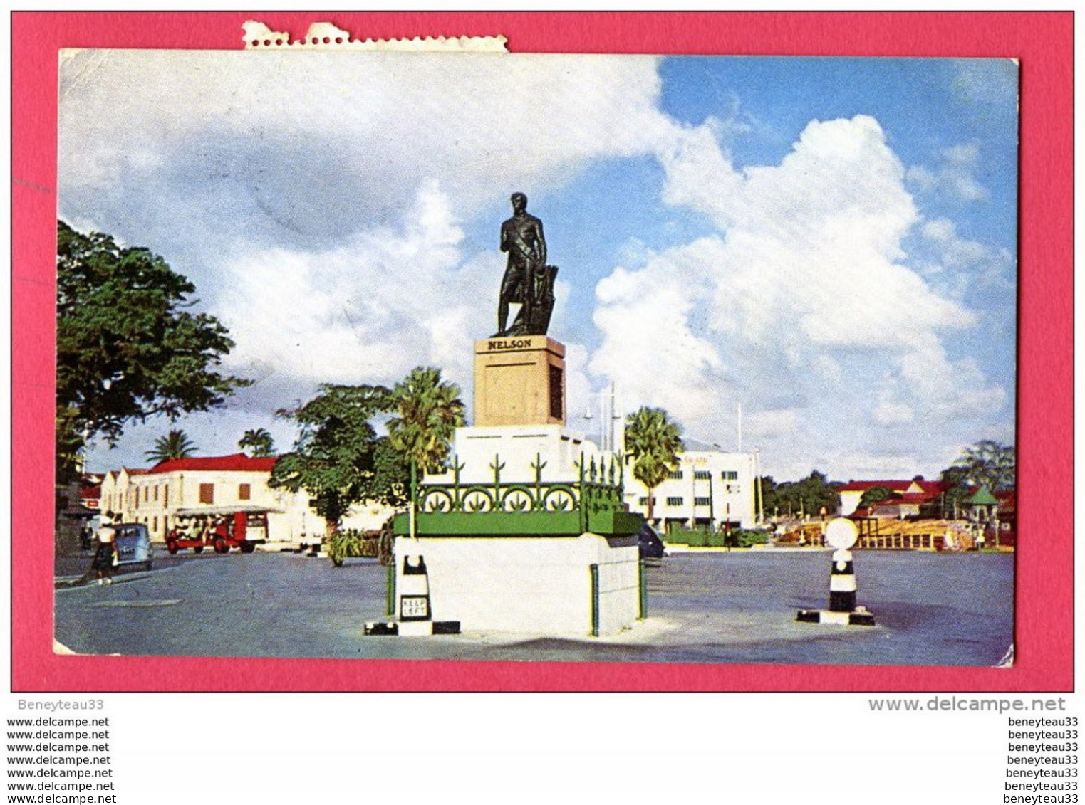 CPA (Réf : B 840) ANTILLES BARBADES (AMÉRIQUE ANTILLES) Nelson Monument, Bridgetown, Barbades - Barbades