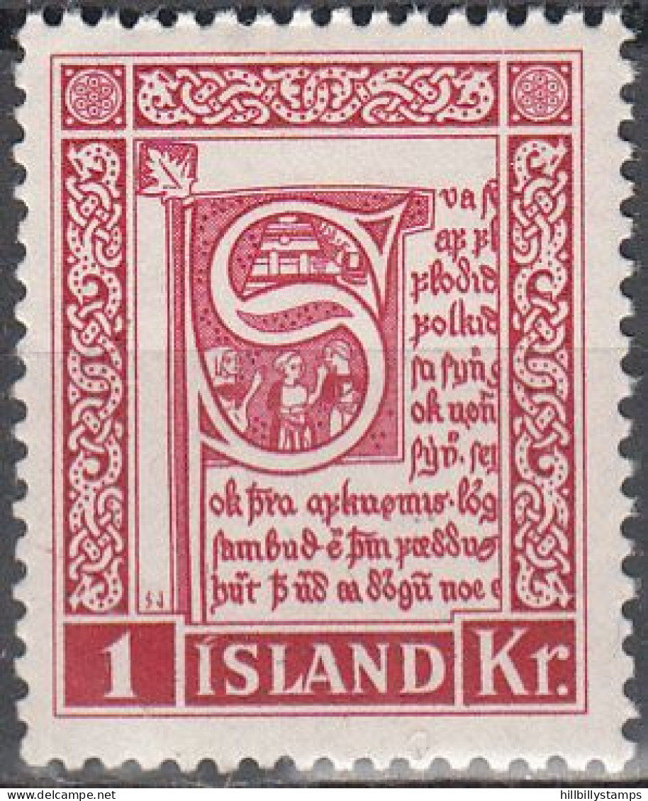 ICELAND   SCOTT NO 280  MNH   YEAR  1953 - Nuevos