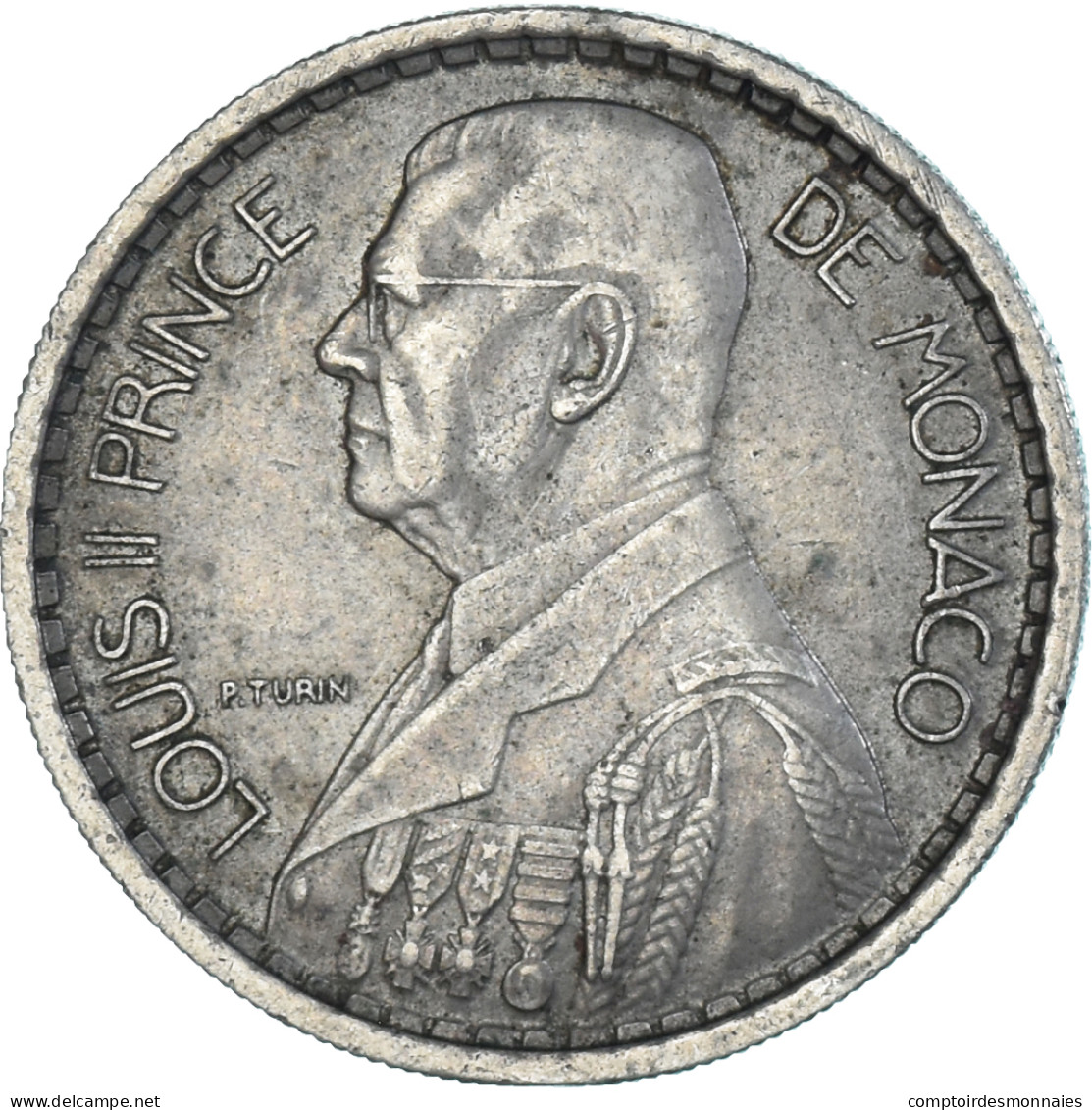 Monnaie, Monaco, 10 Francs, 1946 - 1922-1949 Louis II