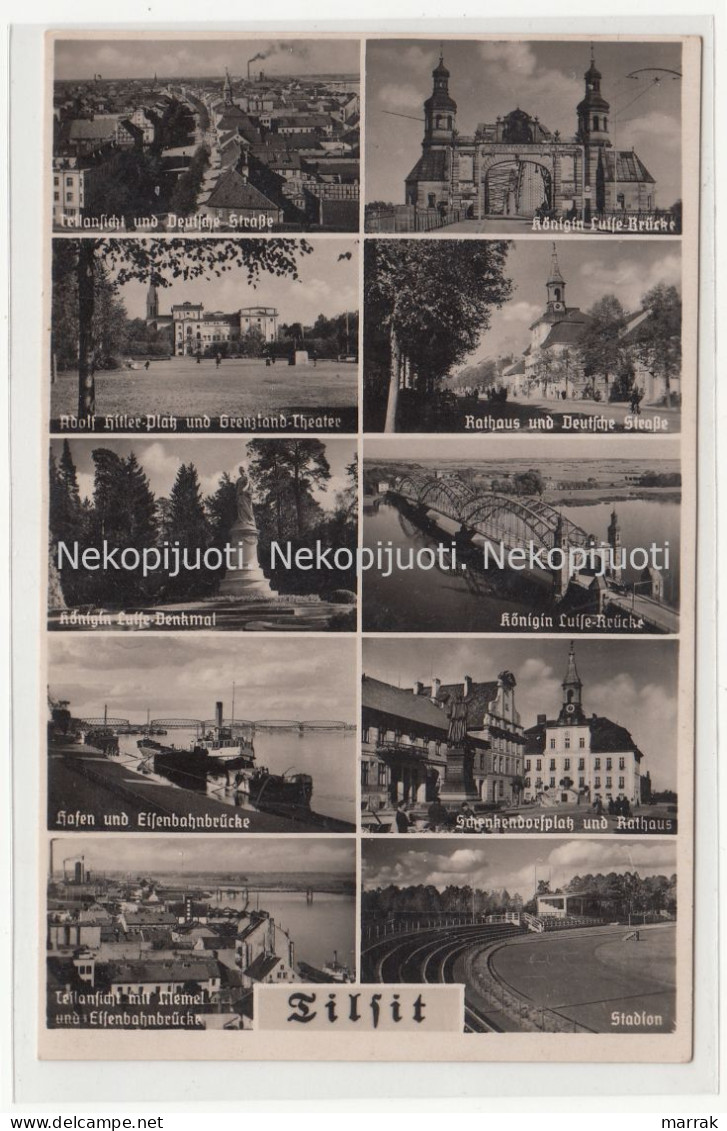 Tilsit, Views, 1930' Postcard - Ostpreussen