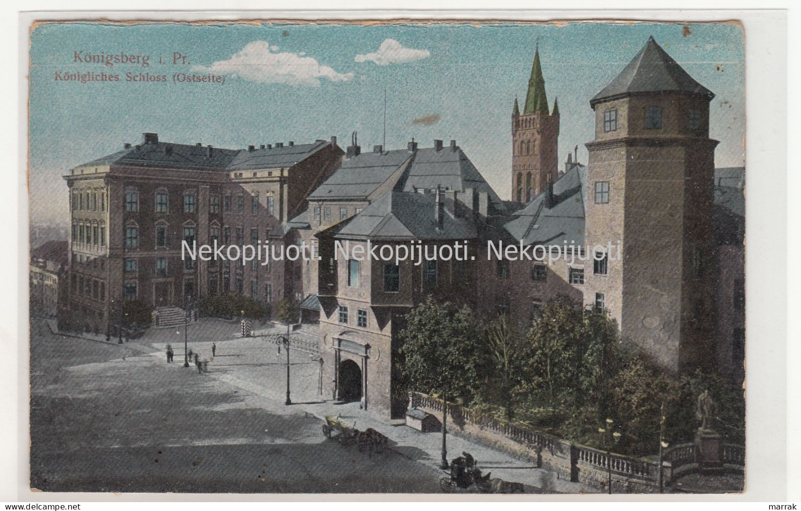 Konigsberg, Schloss, 1910' Postcard - Ostpreussen