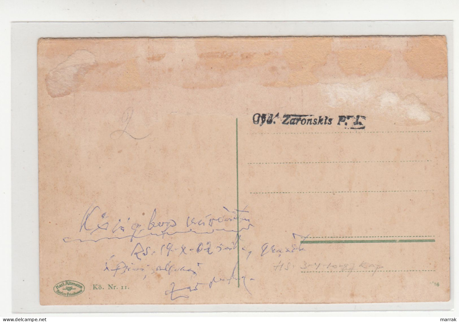 Konigsberg, Universitat, 1910' Postcard - Ostpreussen
