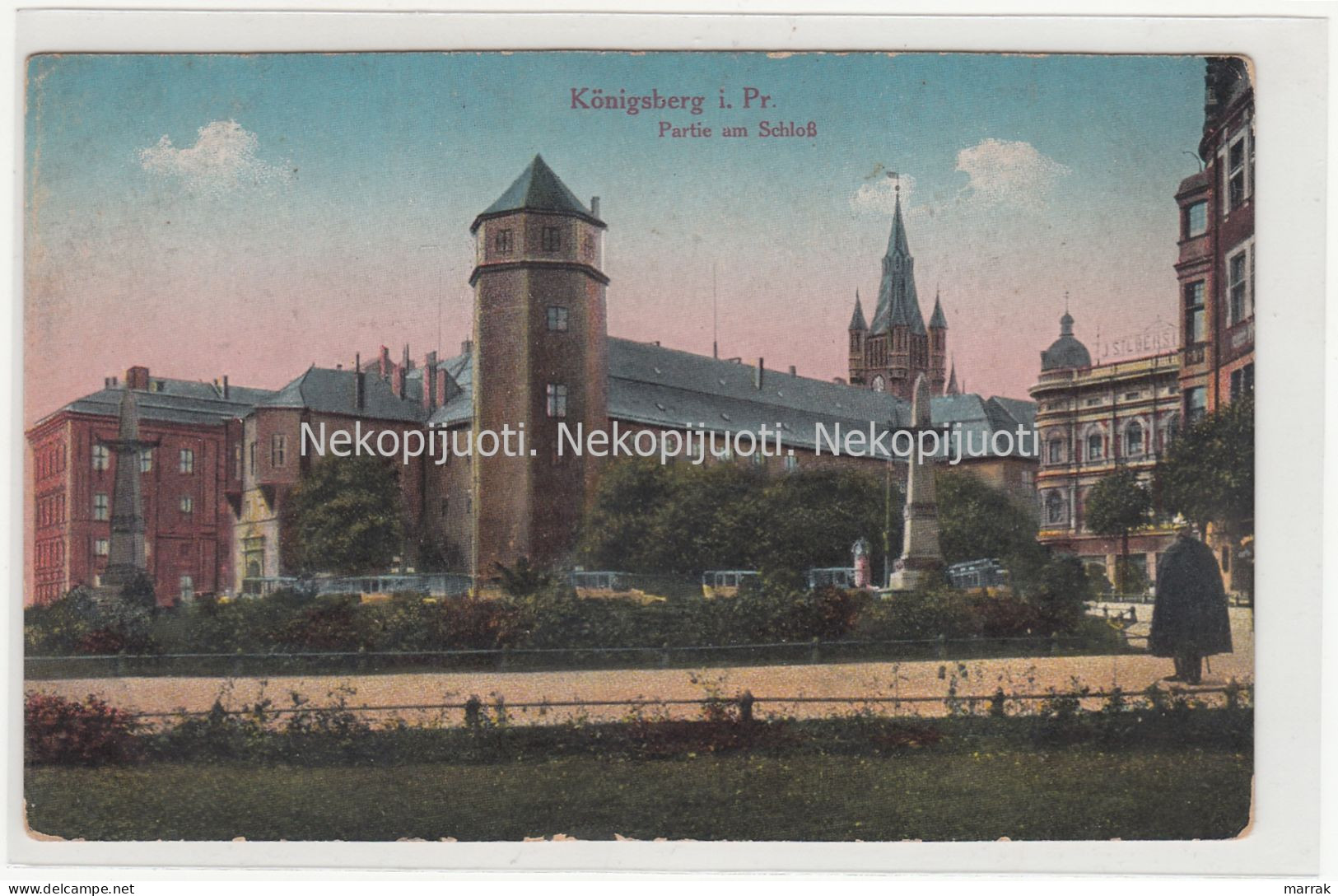 Konigsberg, Schloss, 1910' Postcard - Ostpreussen