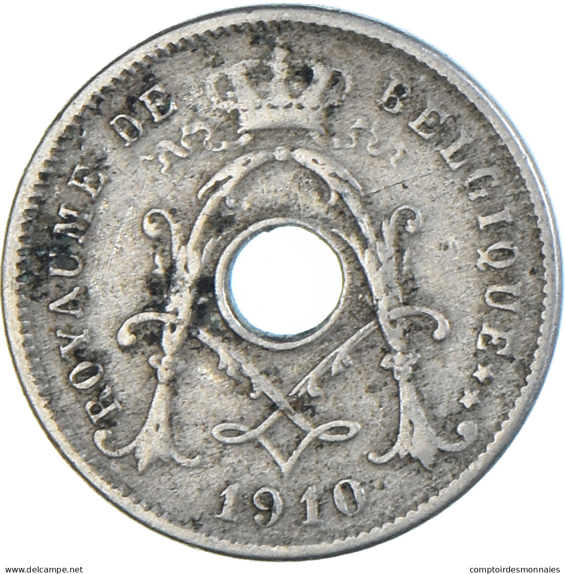 Monnaie, Belgique, 5 Centimes, 1910 - 5 Cent