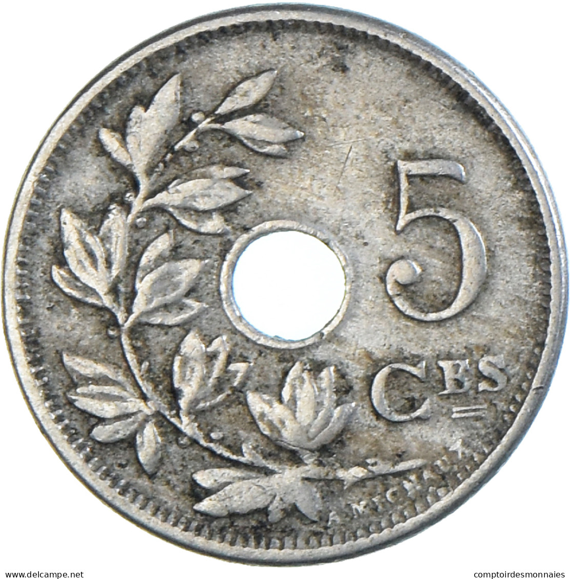 Monnaie, Belgique, 5 Centimes, 1910 - 5 Centimes