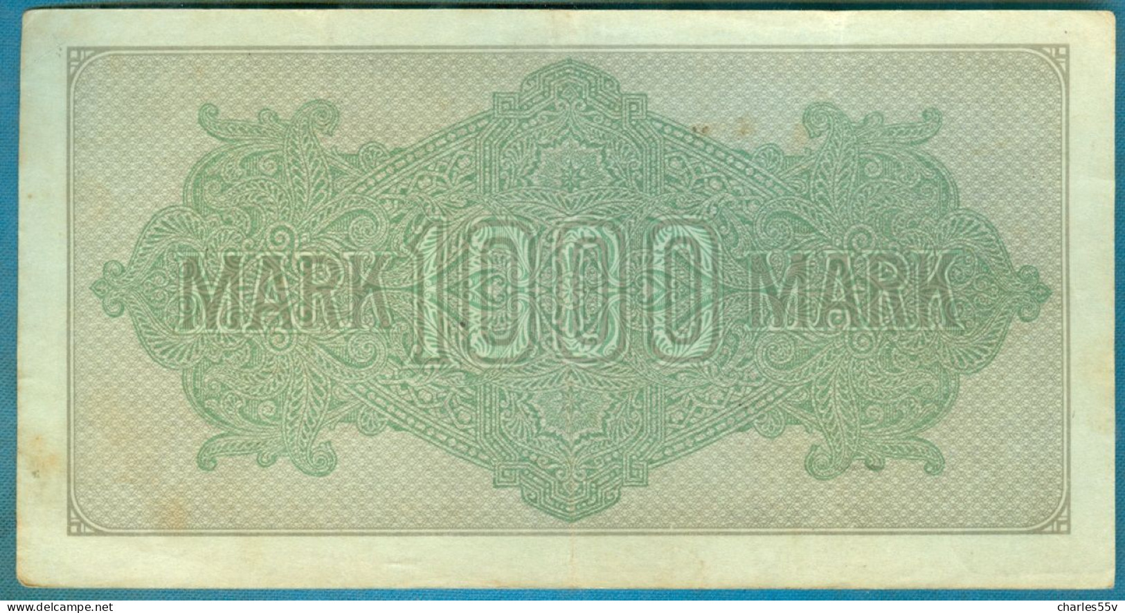 1000 Mark 15.9.1922 Serie N / MM  Wmk. "Vielecke" - 1.000 Mark