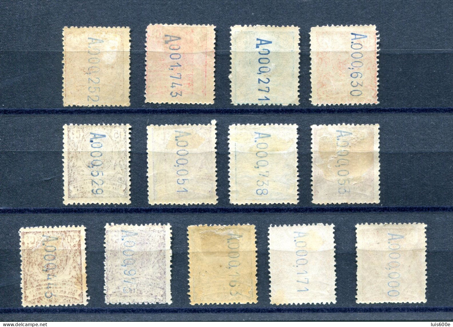 1909.GUINEA.EDIFIL 59/71*.NUEVOS CON FIJASELLOS(MH).CATALOGO 50€ - Guinea Española