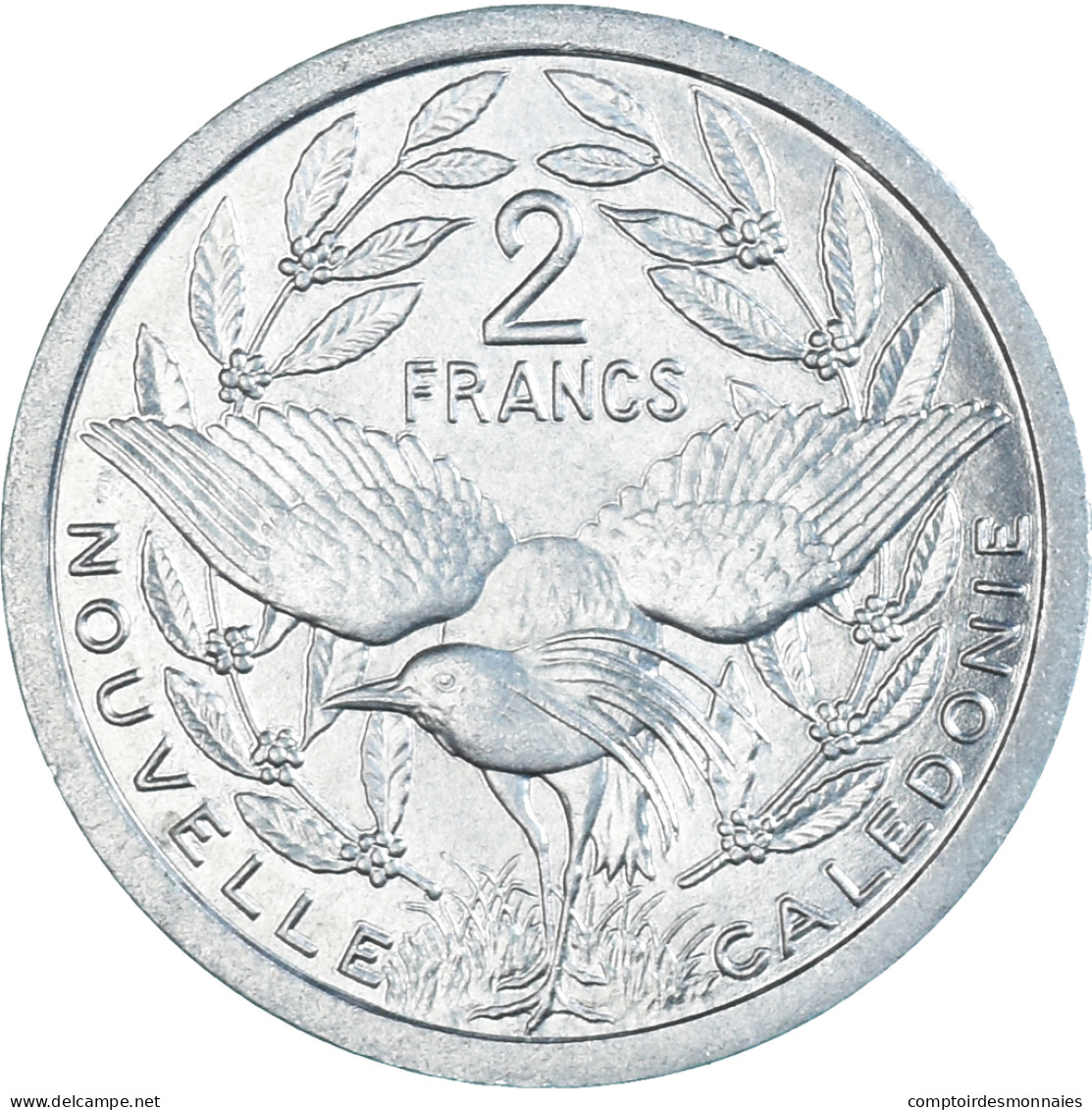 Monnaie, Nouvelle-Calédonie, 2 Francs, 1982 - Nouvelle-Calédonie