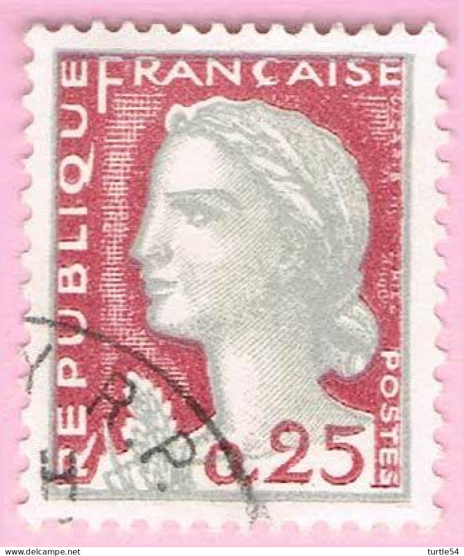 France, N° 1263 Obl. - Type Marianne De Decaris - 1960 Marianna Di Decaris