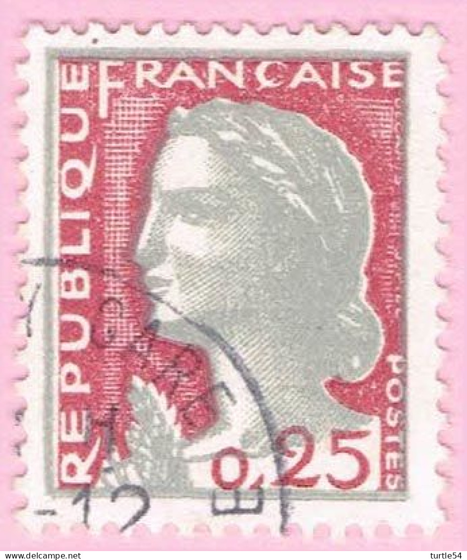 France, N° 1263 Obl. - Type Marianne De Decaris - 1960 Marianna Di Decaris