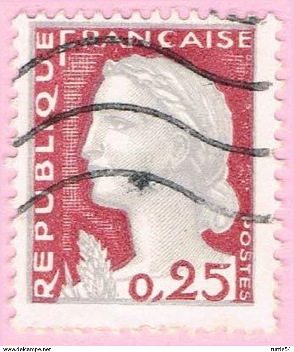 France, N° 1263 Obl. - Type Marianne De Decaris - 1960 Marianne De Decaris