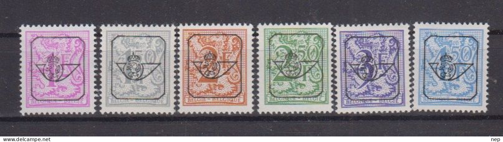 BELGIË - OBP - 1977/82 - PRE 800/05 (61 Type G) - MNH** - Typos 1967-85 (Löwe Und Banderole)