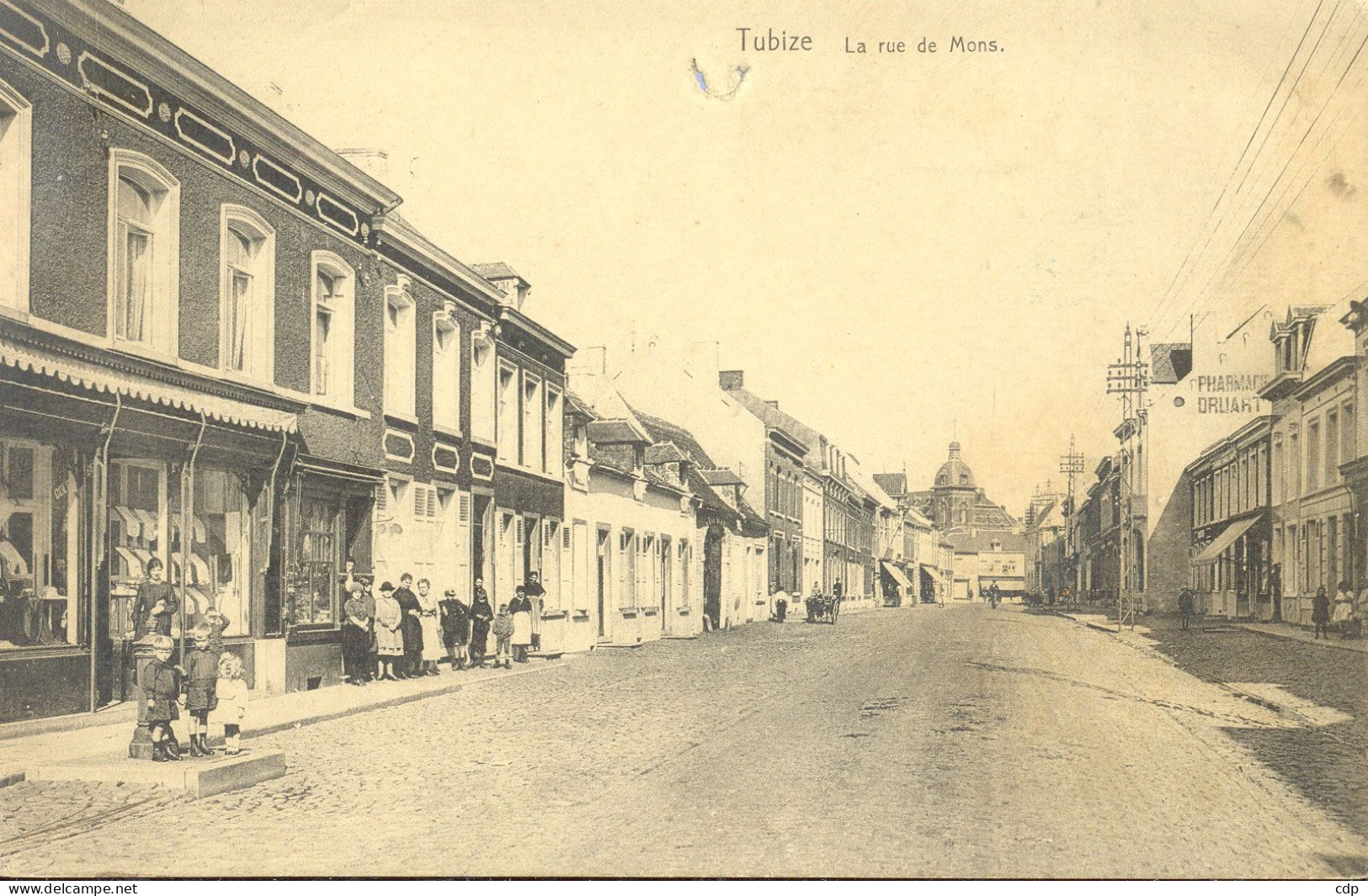 Cpa Tubize  Commerces  1923 - Tubize