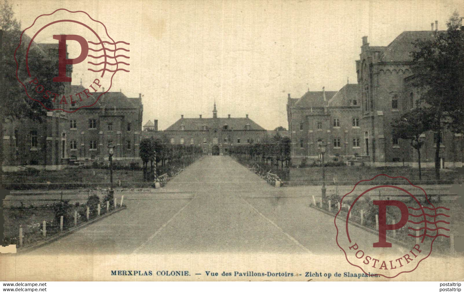 MERKSPLAS (Colonie) :  Vue Des Pavillons-Dortoirs - Zicht Op De Slaapzalen. ANTWERPEN ANVERS BELGIE - Merksplas