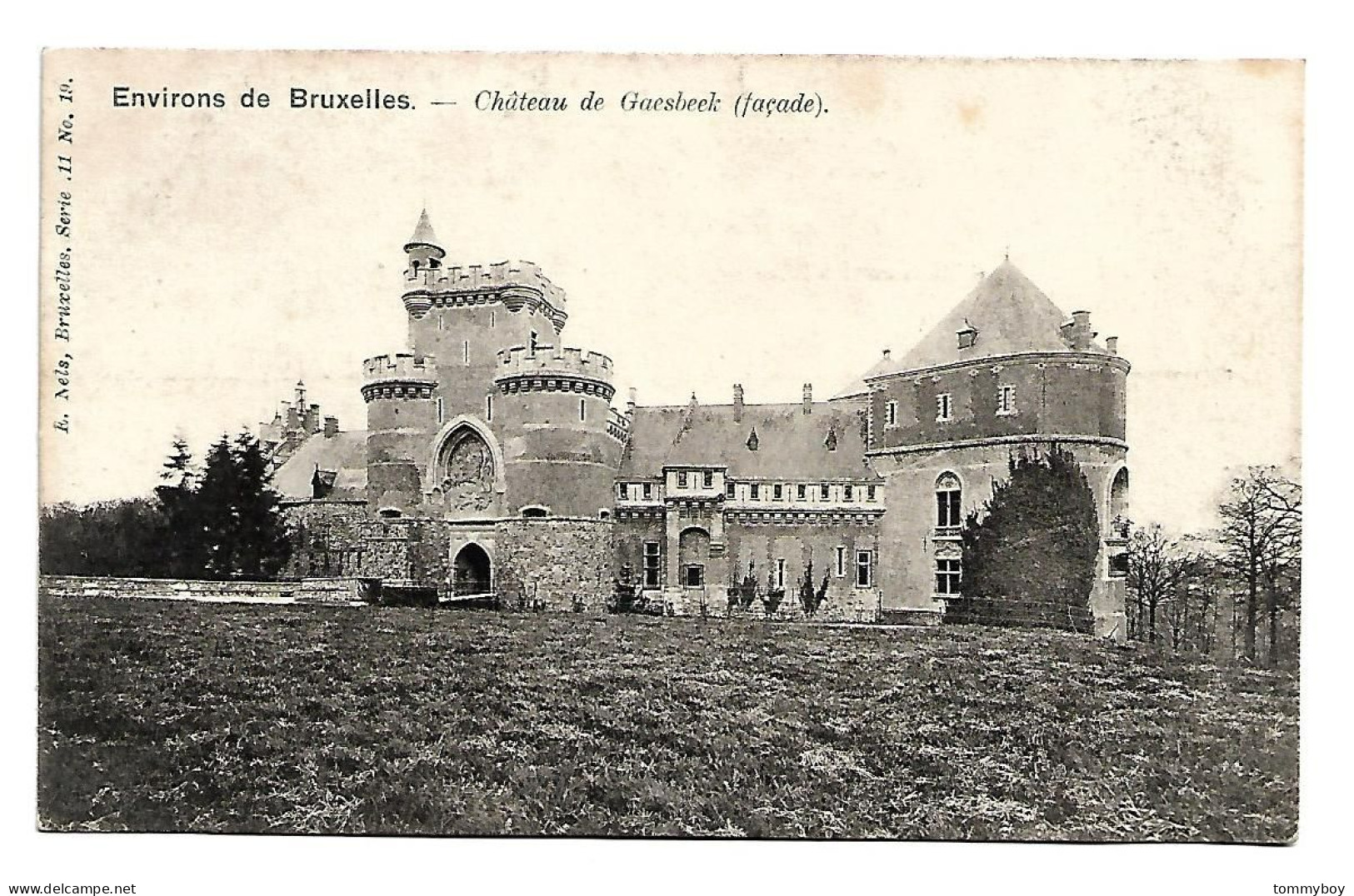 CPA  Les  Environs De Bruxelles - Château De Gaesbeek - Lennik