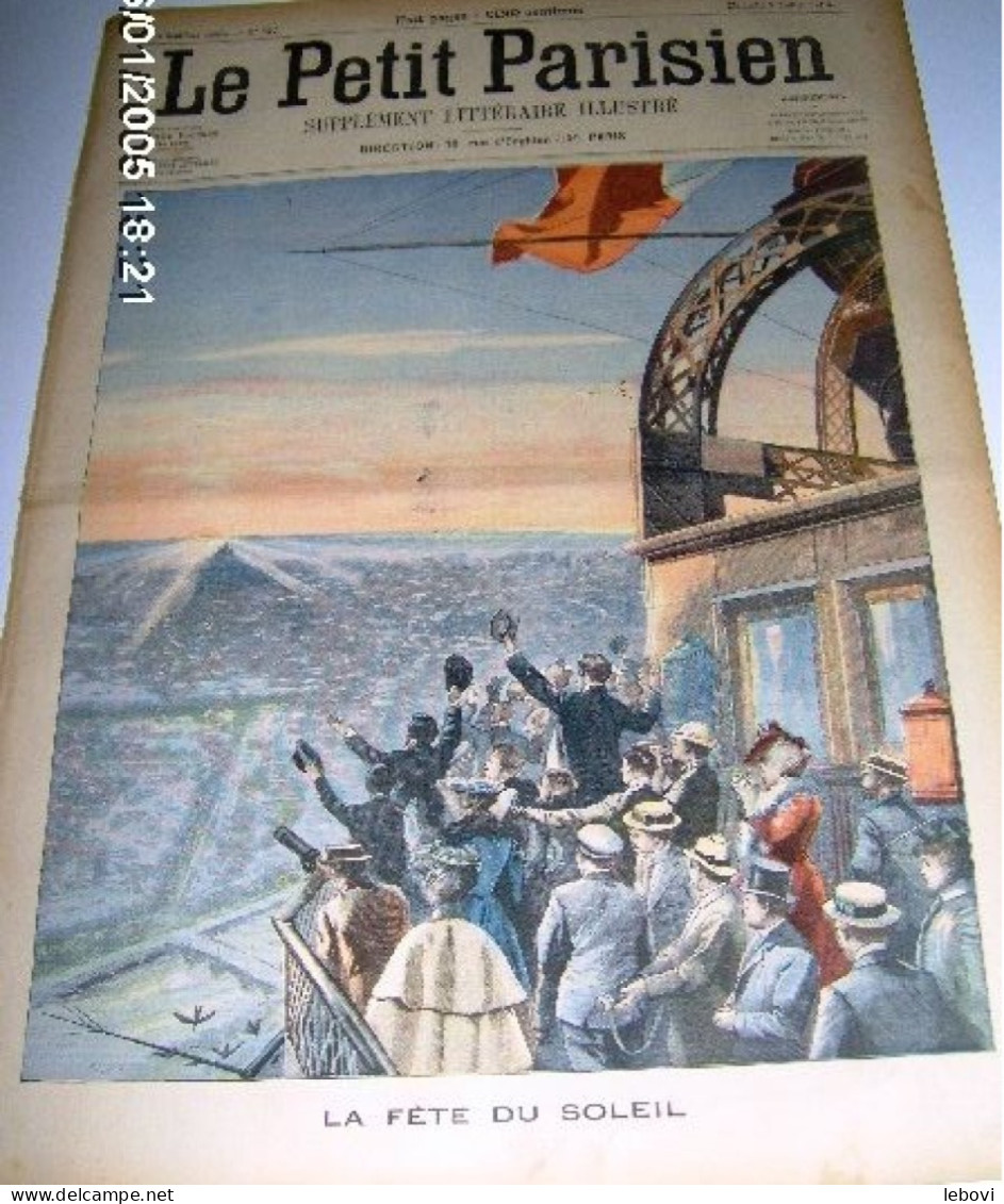 (MEUDON) « La Fête Du Soleil» In « Le Petit Parisien – Supplément Littéraire Illustré » N° 857 (1905) - Le Petit Parisien