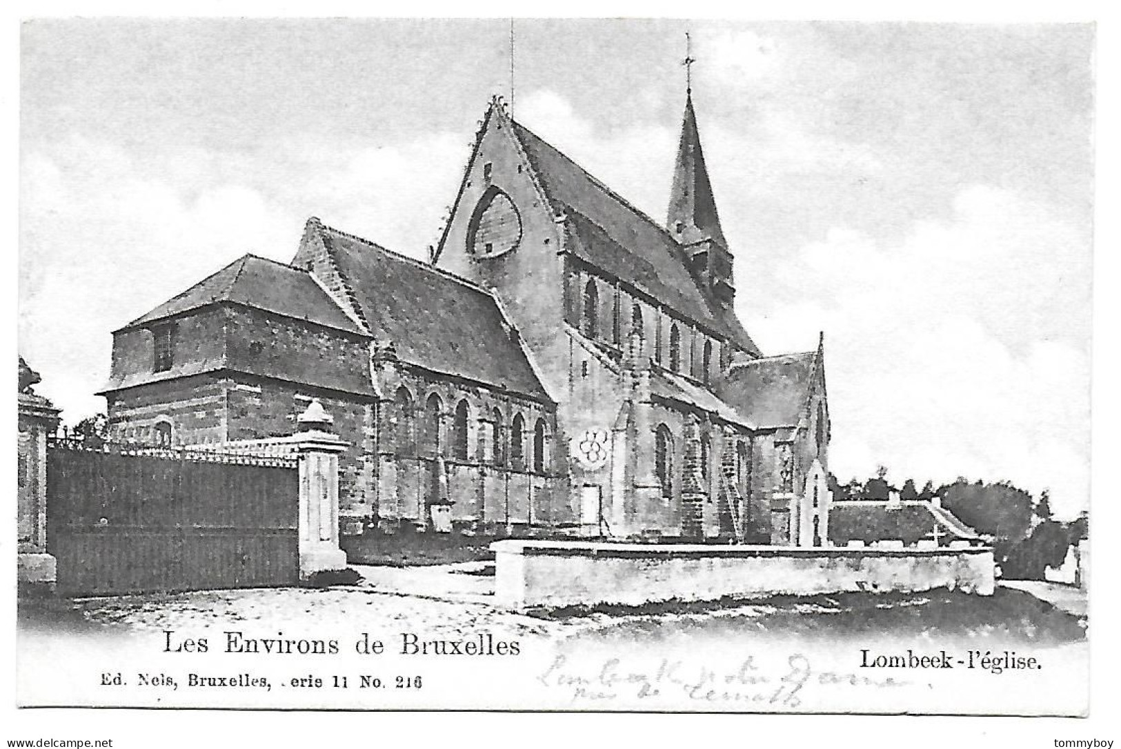 CPA Lombeek - L'église - Ternat