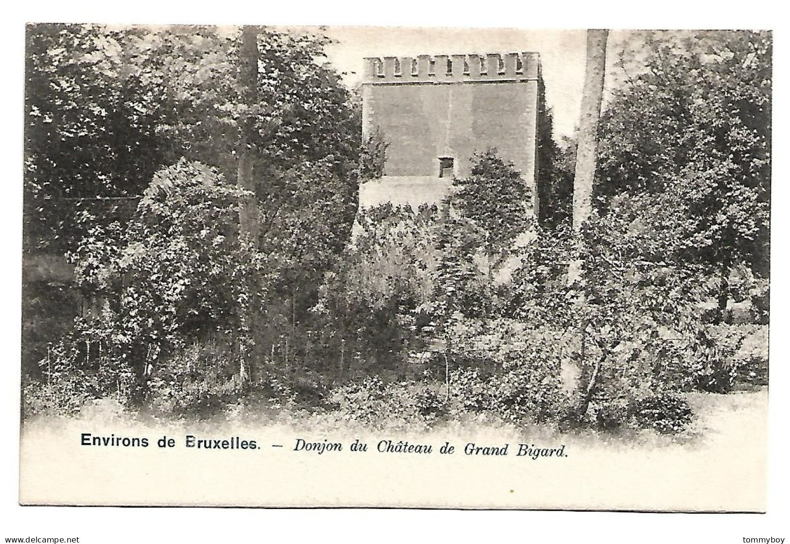 CPA  Environs De Bruxelles - Donjon Du Château De Grand Bigard - Dilbeek