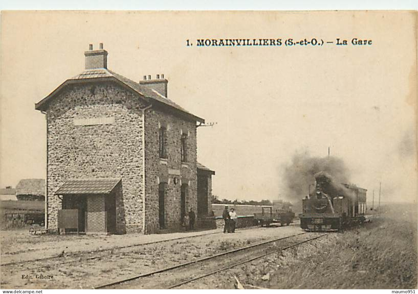 78 MORAINVILLIERS - La Gare - Morainvilliers