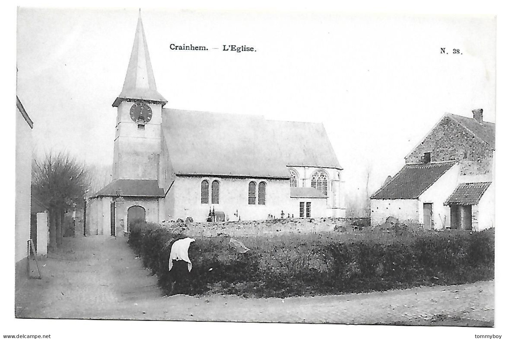 CPA Crainhem, L'église - Kraainem