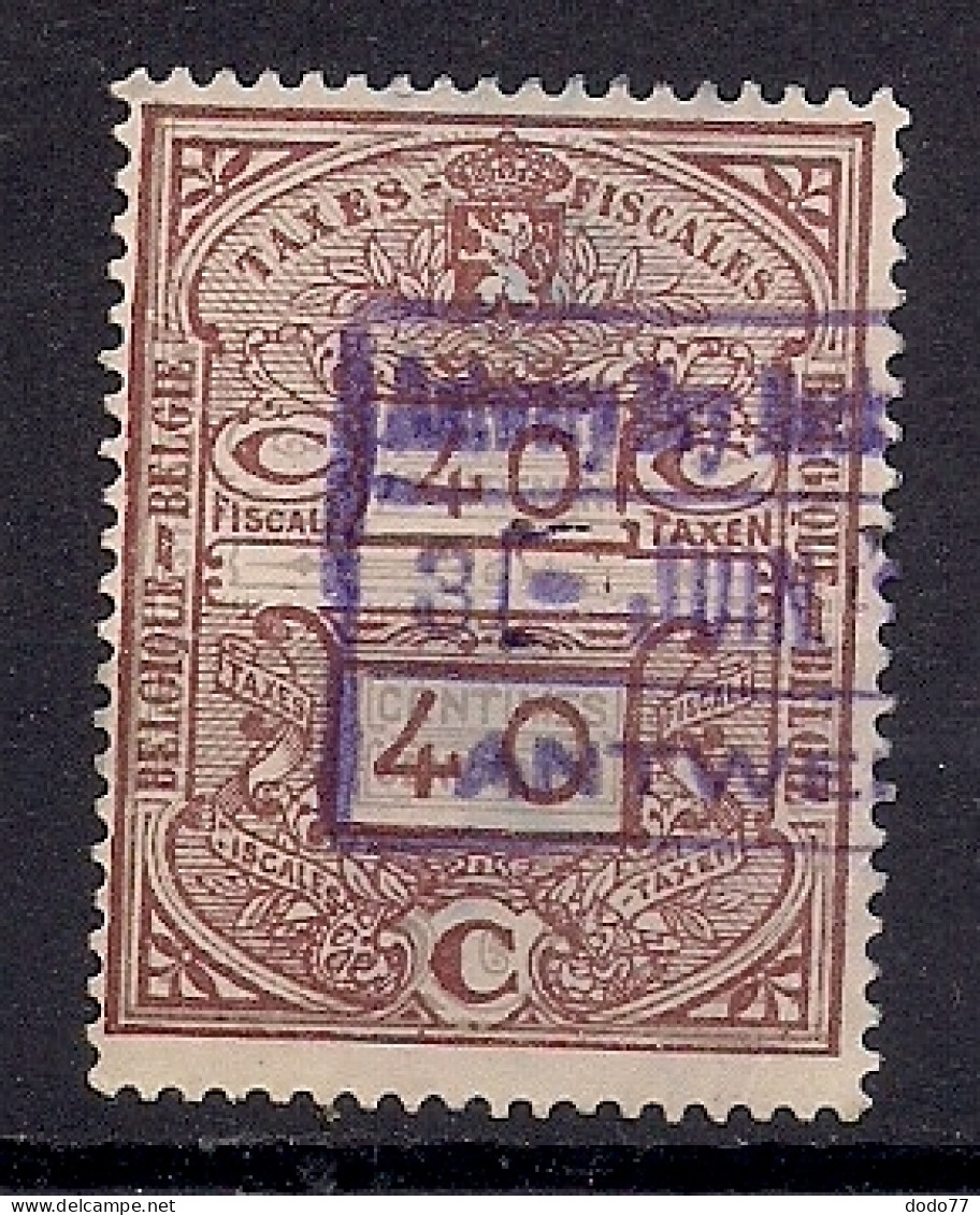 BELGIQUE TIMBRE FISCAL    OBLITERE - Timbres