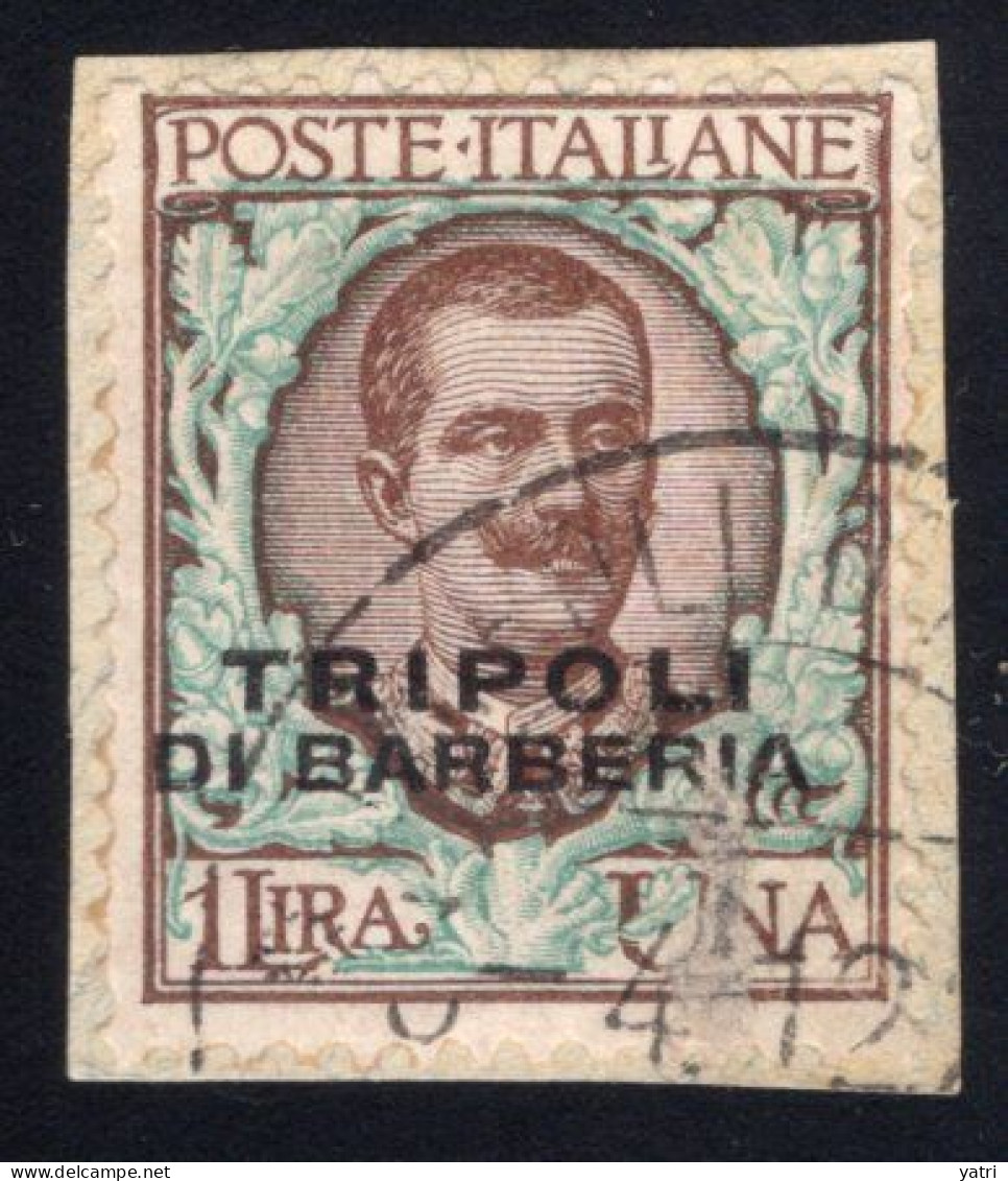 Levante - Tripoli Di Barberia (1901) - 1 Lira Sass. 9 Ø - Egeo