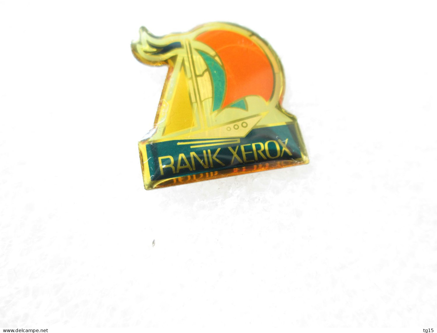 PIN'S  RANK XEROX  BATEAU - Informatique