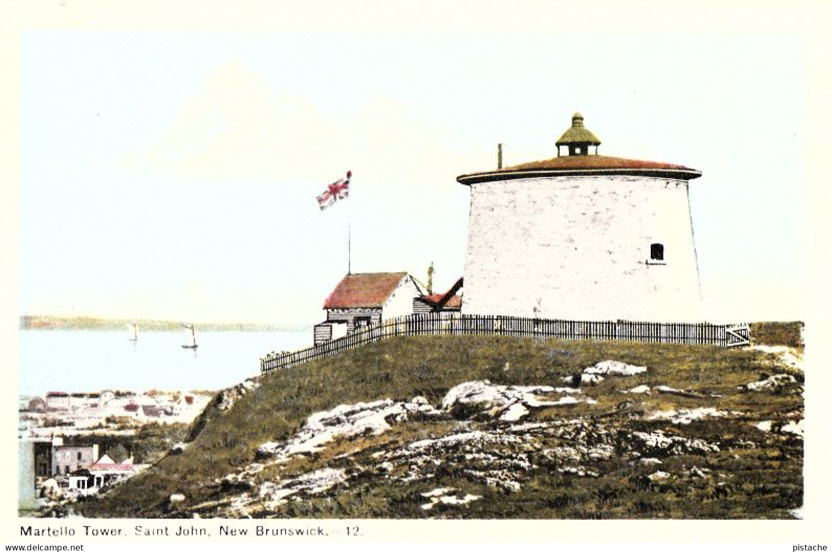 3697 – Saint John New Brunswick Canada – Tour Martello Tower – Unused - VG Condition – 2 Scans - St. John