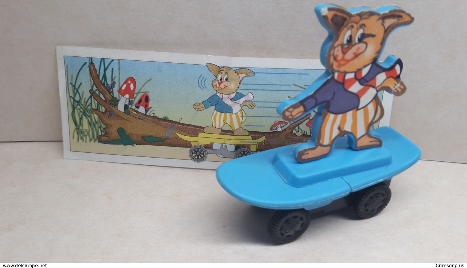 1995 Ferrero - Kinder Surprise - K95 94 - Rabbit On Skateboard + BPZ - Monoblocs