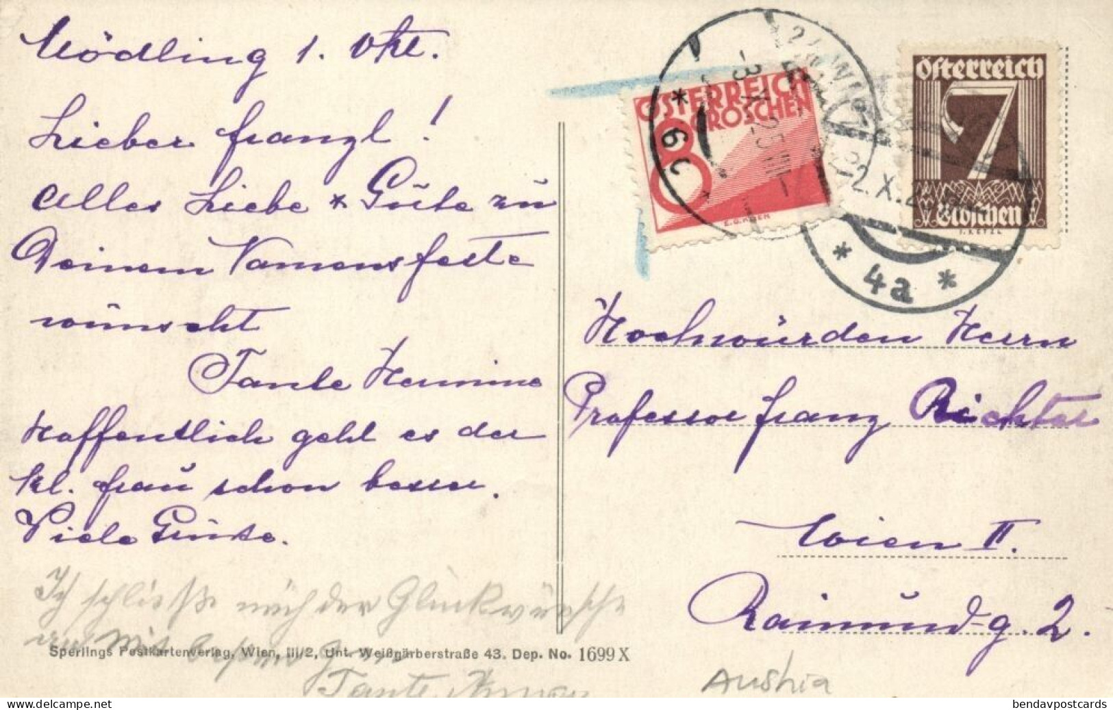 Austria, HINTERBRÜHL, Mödling, N.Ö., Höldrichsmühle Café (1925) Postcard - Mödling