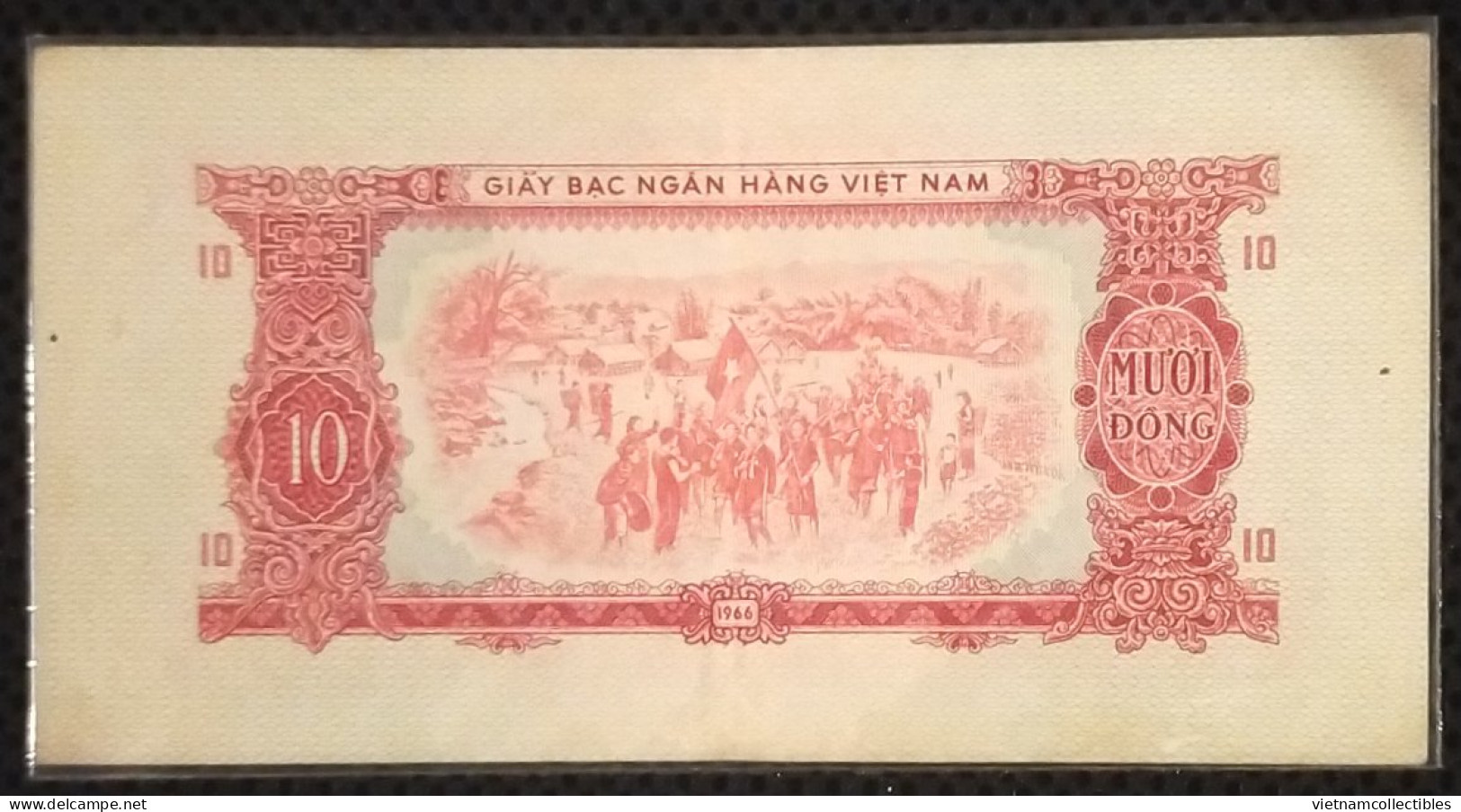 Vietnam Viet Nam South 10 Dong VF++ Banknote Note Billet 1966 (using In 1975) - Pick # 43 / 02 Photos - Viêt-Nam