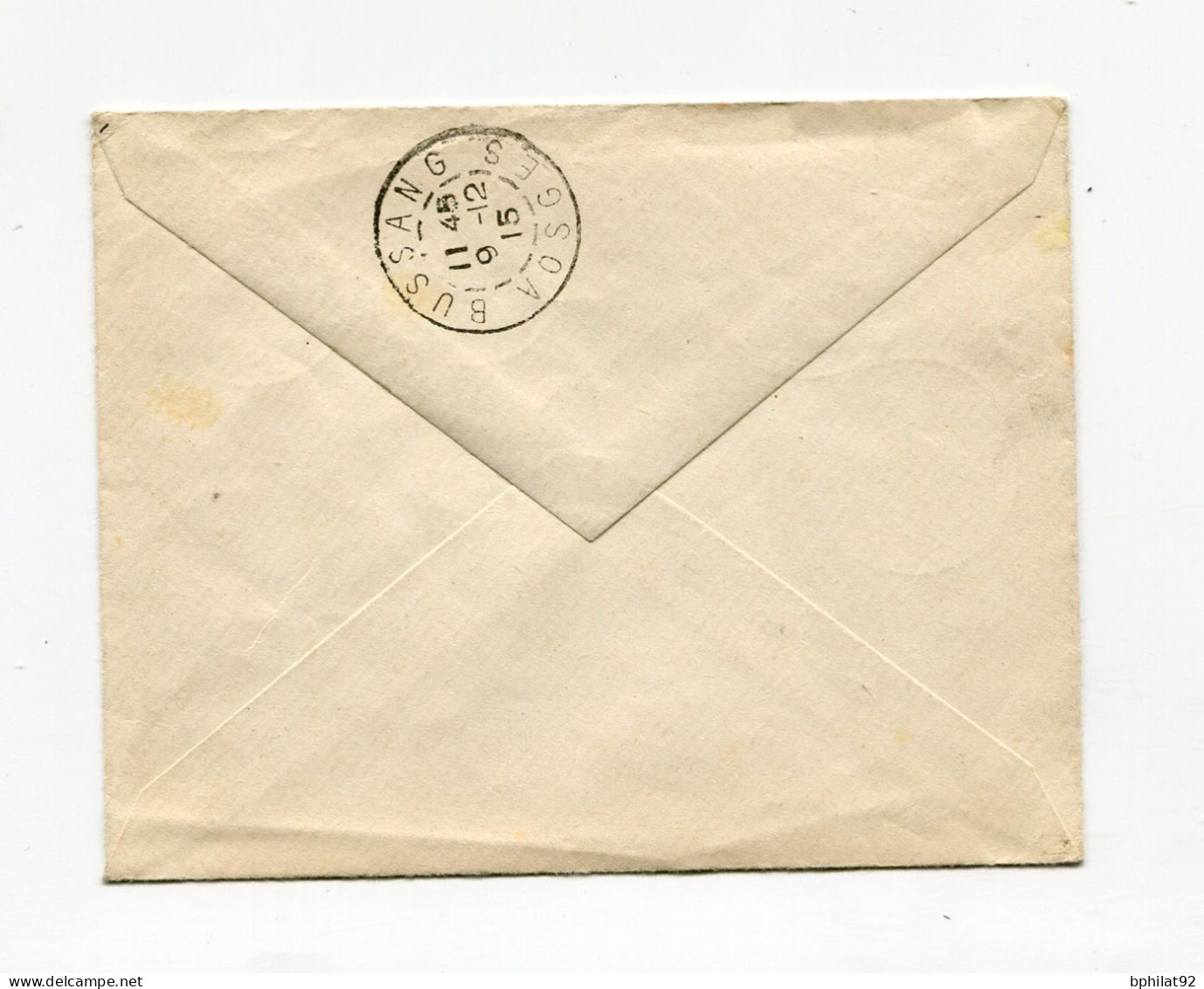 !!! TYPES BLANC SUR LETTRE DE 1915 POUR BUSSANG CACHET TRESOR ET POSTES 85, TARIF IMPRIME - 1900-29 Blanc