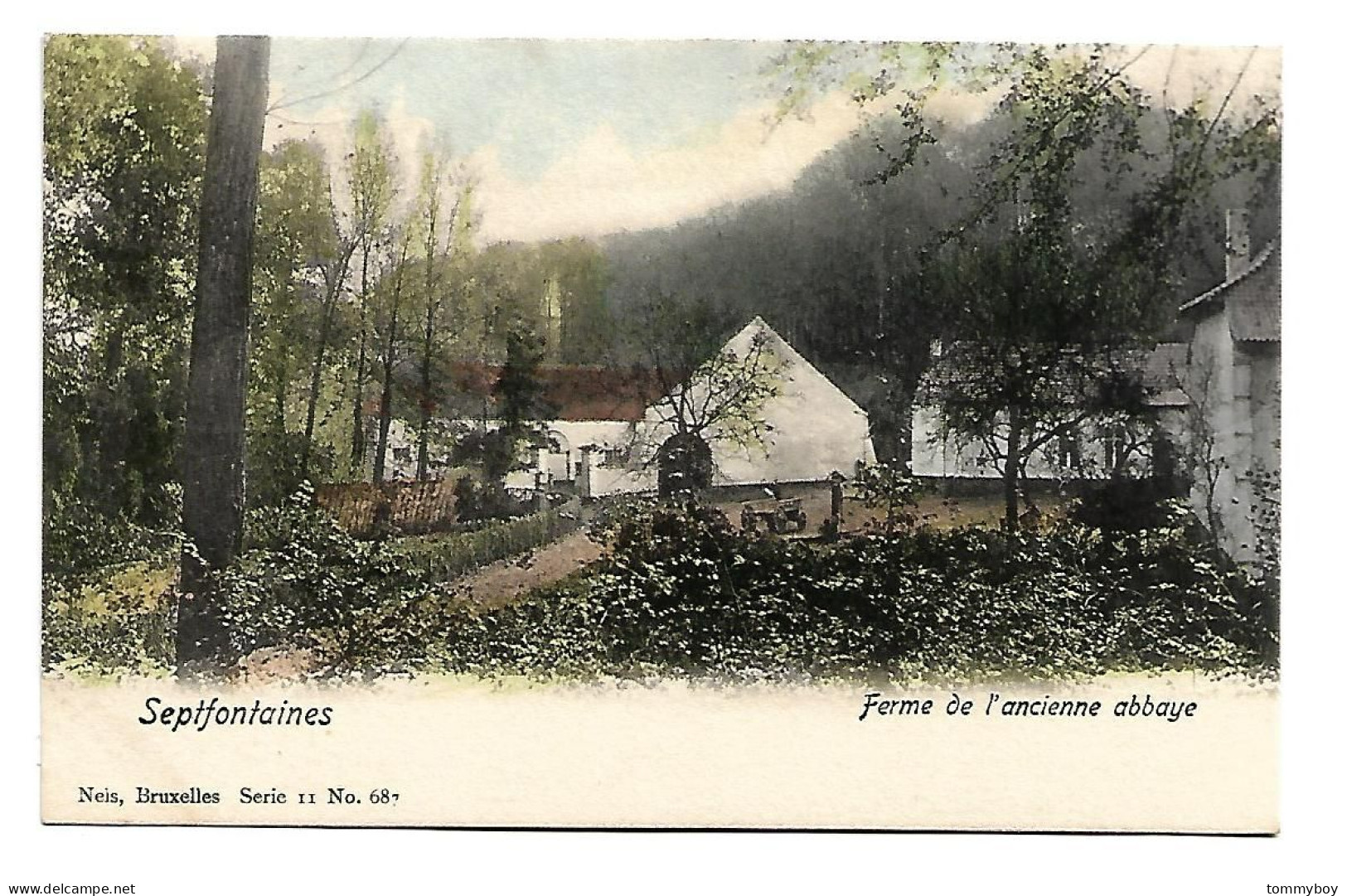 CPA  Septfontaines : Ferme De L'ancienne Abbaye - Rhode-St-Genèse - St-Genesius-Rode