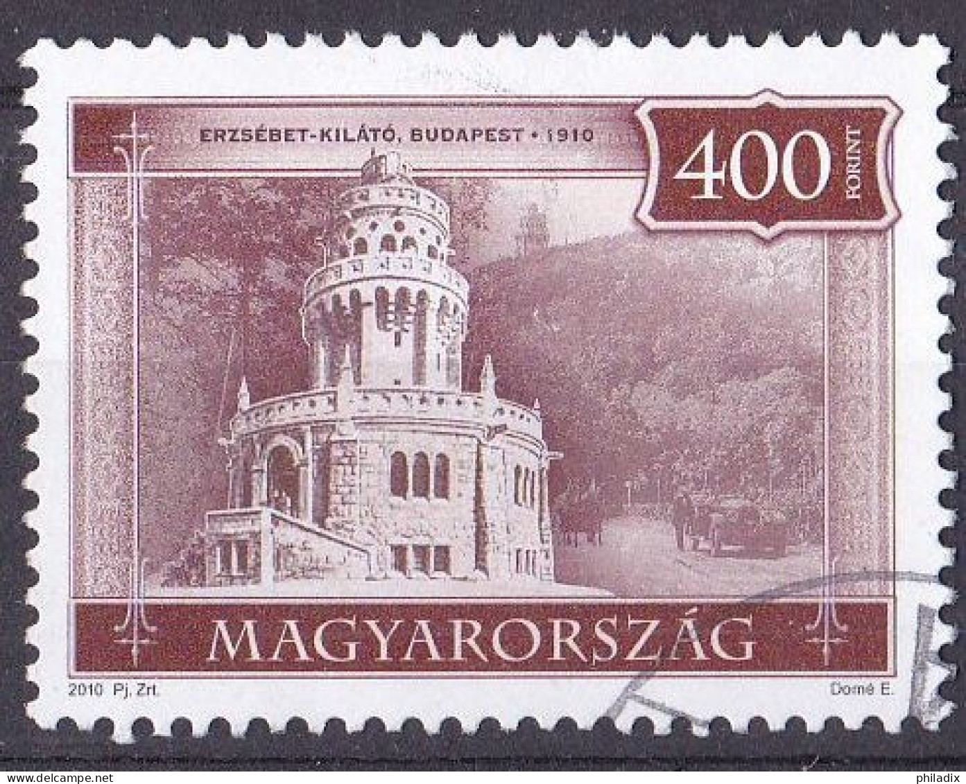 Ungarn Marke Von 2010 O/used (A3-5) - Used Stamps