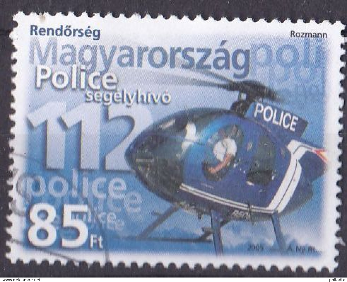 Ungarn Marke Von 2005 O/used (A3-5) - Used Stamps