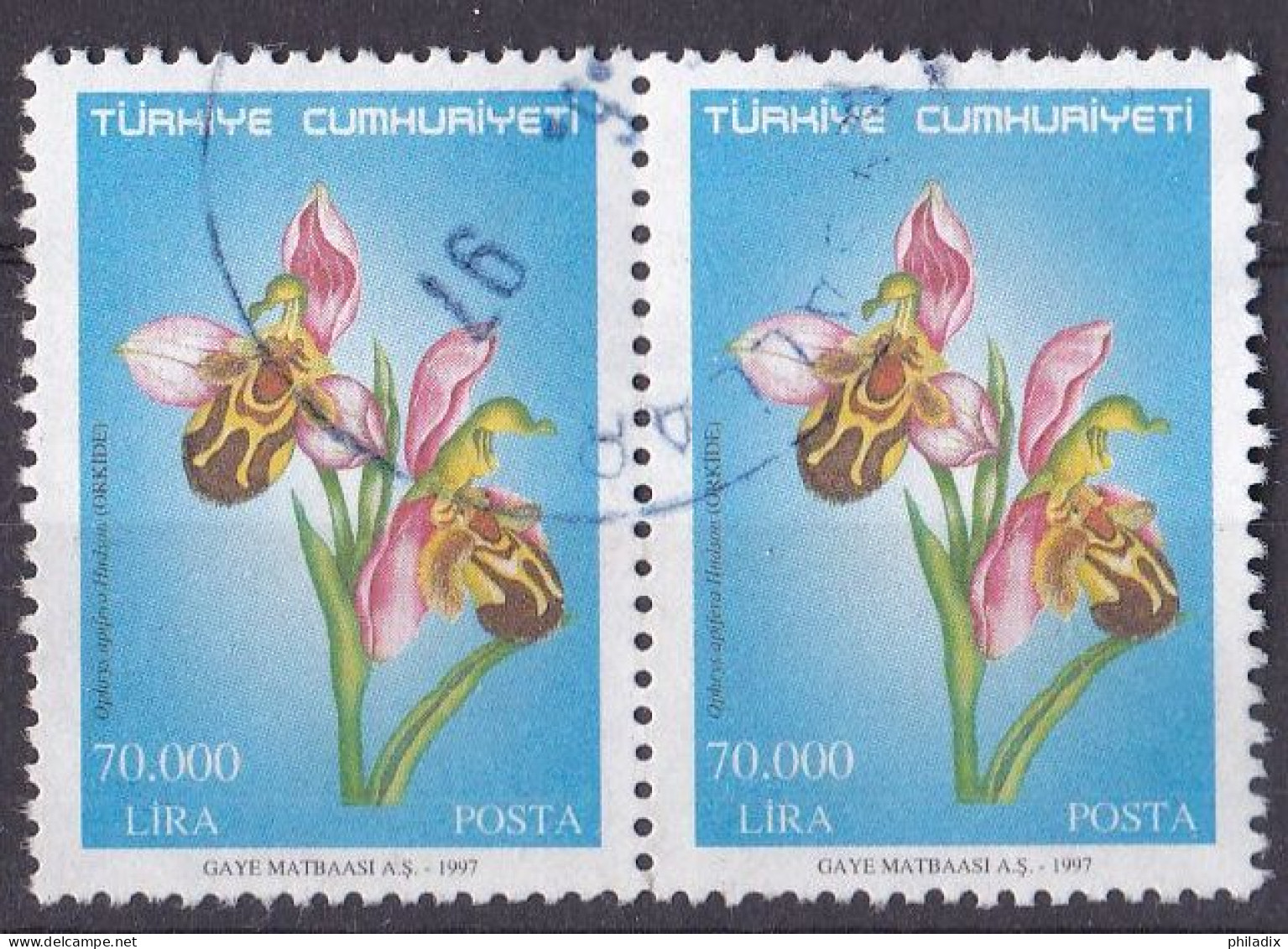 Türkei Marke Von 1997 O/used (A3-6) - Used Stamps