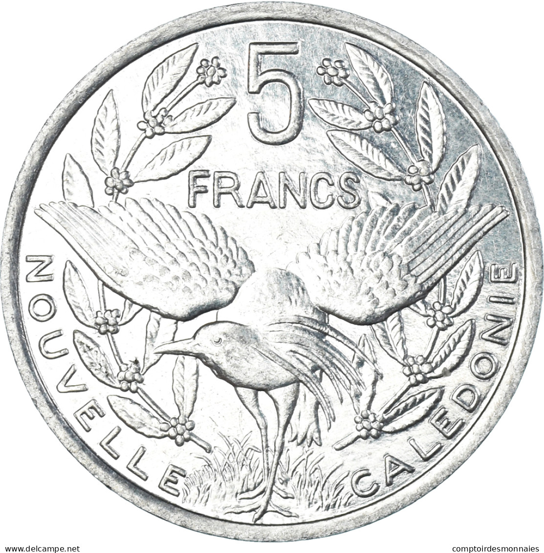 Monnaie, Nouvelle-Calédonie, 5 Francs, 2000 - Nouvelle-Calédonie