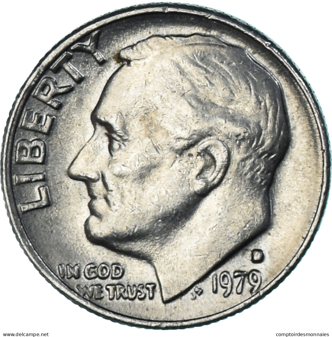 Monnaie, États-Unis, Dime, 1979 - 100 F 1964-1979 ''Corneille''